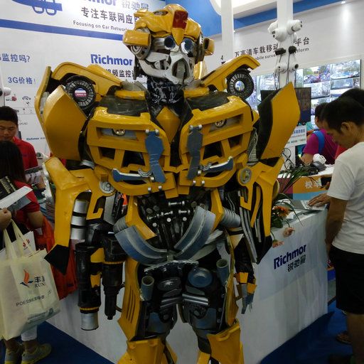 2015年安博會營銷圖片變形金剛機器人
