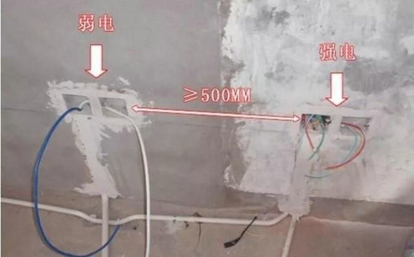安防工程中強弱電之間的安全距離是多少？